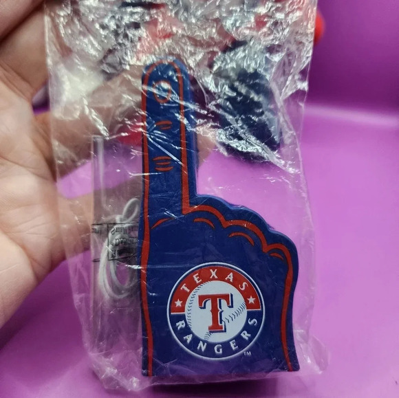 MLB Texas Rangers Bears Lot 34 Nolan Ryan Mini Foam Topper - Picture 5 of 10